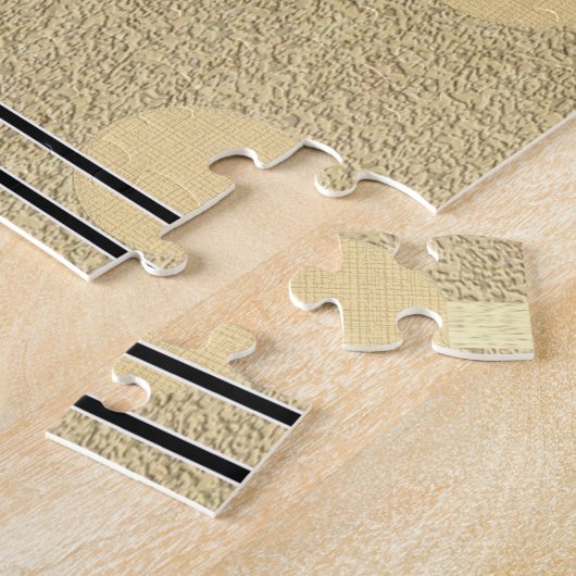 Puzzels White Dove Beige Circles (Zijkant)