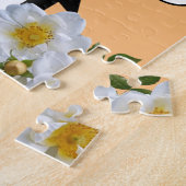 Puzzels White en Black Penguin Rainbow Floral (Zijkant)