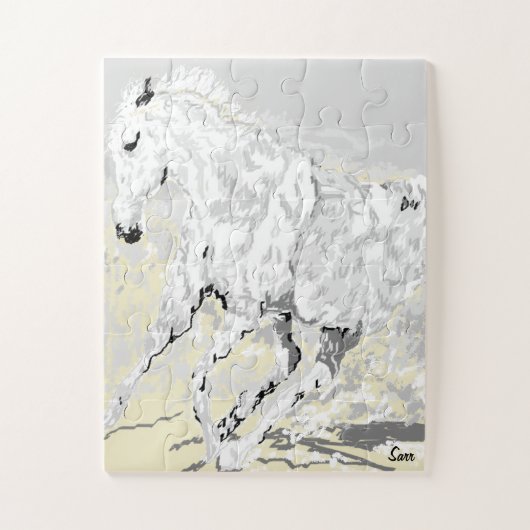 Puzzels/White Stallion Legpuzzel (Verticaal)
