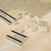 Puzzels Witte Duif Beige Cirkels (Zijkant)