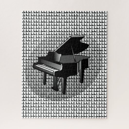 Puzzels Zwarde Piano (Verticaal)