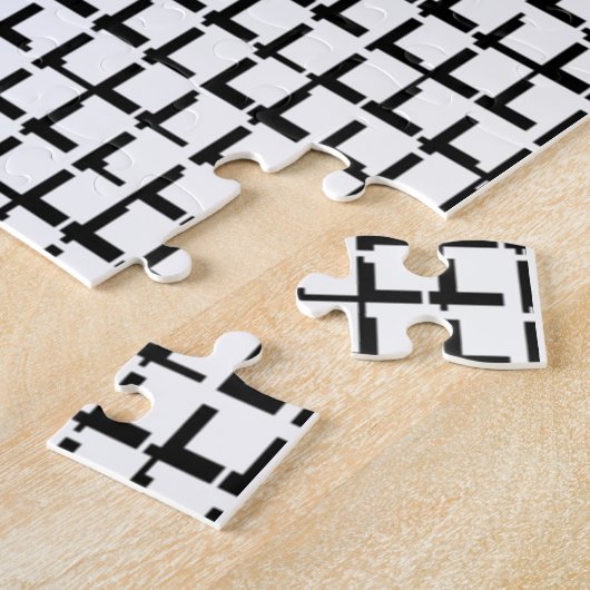 Puzzels Zwarde Piano (Zijkant)