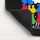 Puzzelstuk Autisme Bewustzijn Neurodiversiteit Inc Muismat (Hoek)