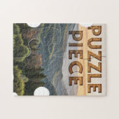 "Puzzelstuk" Natuur  Berg & Bos   Legpuzzel (Horizontaal)