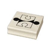 puzzelstuk rubberstempel (Stempel)