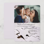 Puzzelstukfoto-uitnodiging Kaart (Voorkant / Achterkant)