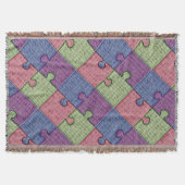 puzzelstukjes deken (Voorkant)