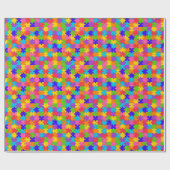 Puzzelstukjes geschenkverpakking cadeaupapier (Vlak)