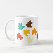 puzzelstukjes koffiemok (Links)