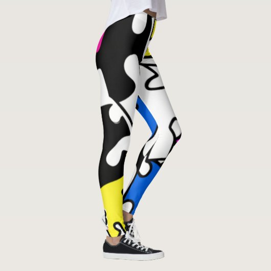puzzelstukjes leggings (Rechts)