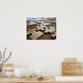 puzzelstukjes poster (Keuken)