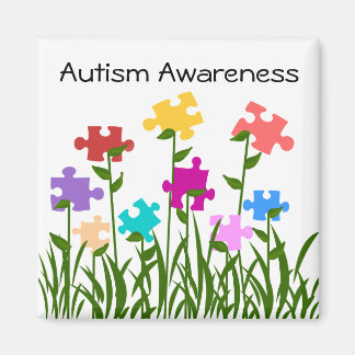 Puzzelstukjes tuinmagneet magneet