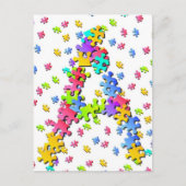 Puzzelstukken - A Briefkaart (Voorkant)