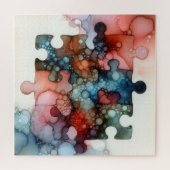 Puzzelstukken Alcoholinkt Legpuzzel (Horizontaal)