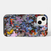 Puzzelstukken iPhone Hoesje (Achterkant horizontaal)