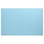 Puzzelstukken Lichtblauw en Wit Stof (Yard (91,4 cm))