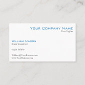 Puzzelstukken met handfoto's - Visitekaartje (Achterkant)