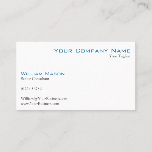 Puzzelstukken met handfoto's - Visitekaartje (Achterkant)