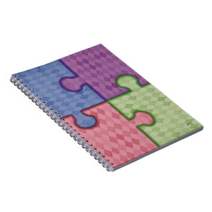 Puzzelstukken Notitieboek