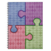Puzzelstukken Notitieboek (Voorkant)