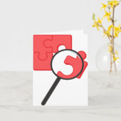 Puzzelstukken Notitiekaarten (Gele Bloem)