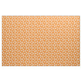 Puzzelstukken Oranje en wit Stof (Fat Quarter)