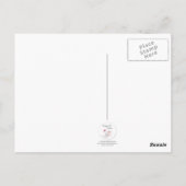 Puzzelstukken perfect geschikt voor Valentijn Post Briefkaart (Achterkant)