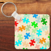 Puzzelstukken Sleutelhanger (Voorkant)