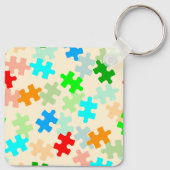 Puzzelstukken Sleutelhanger (Achterkant)