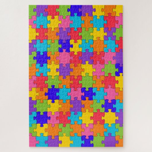 puzzelstukpuzzel legpuzzel (Verticaal)