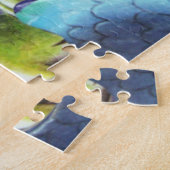 puzzelstukpuzzel voor afbeelding legpuzzel (Zijkant)