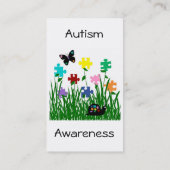 Puzzeltuin met visitekaartjes van insecten (Achterkant)