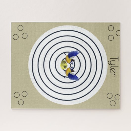 Puzzelvogels Legpuzzel (Horizontaal)