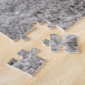 Puzzle 11x14 Bull on Ice door Amanda Smith Wyoming Legpuzzel (Zijkant)