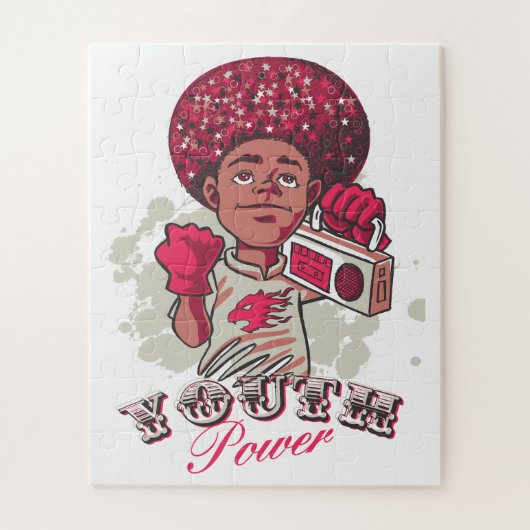 Puzzle, 16" x 20", 56 Oversized Pieces – YOUTH Legpuzzel (Verticaal)