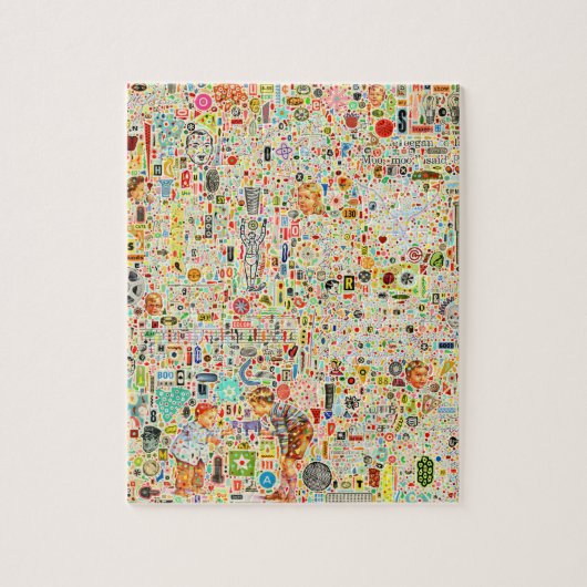 Puzzle, 16 x 20 inch, 520 stuks legpuzzel (Verticaal)