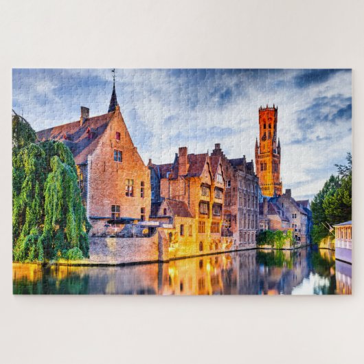 Puzzle, 20 x 30 inch, 1014 stuks Brugge Legpuzzel (Horizontaal)