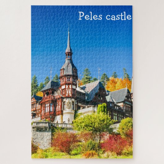 Puzzle, 20 x 30 inch, 1014 stuks kasteel Peles Legpuzzel (Verticaal)