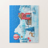 Puzzle (27,9 x 35,5 cm, 252 pcs) - Wintersceen Legpuzzel (Verticaal)