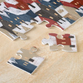 Puzzle (27,9 x 35,5 cm, 252 pcs) - Winterwoningen Legpuzzel (Zijkant)