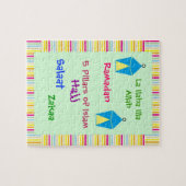 Puzzle 5 Pillars van de islam Legpuzzel (Horizontaal)