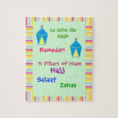 Puzzle 5 Pillars van de islam Legpuzzel (Verticaal)