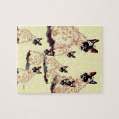 Puzzle, 8 x 10 inch, 110 stuks: Siamese katten Legpuzzel (Horizontaal)