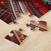 Puzzle - Abstract art Legpuzzel (Zijkant)