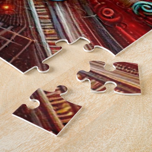 Puzzle - Abstract art Legpuzzel (Zijkant)