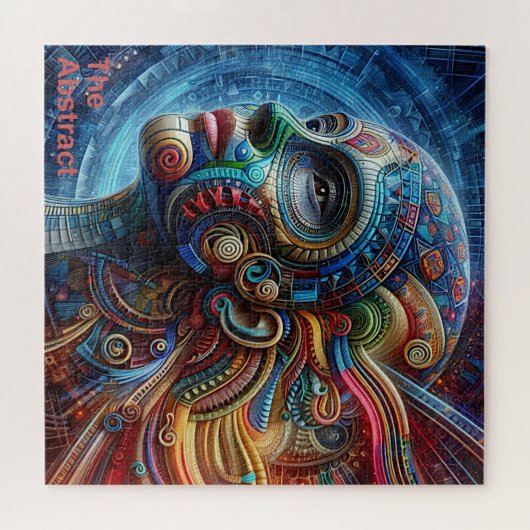 Puzzle - Abstract art Legpuzzel (Horizontaal)