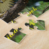 Puzzle, adolescente rode staartwieg legpuzzel (Zijkant)