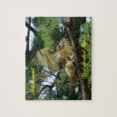 Puzzle, adolescente rode staartwieg legpuzzel (Verticaal)