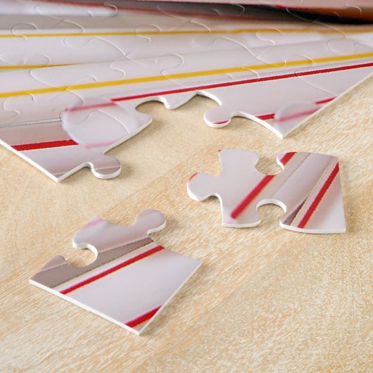 Puzzle afdrukken van drink rietjes legpuzzel (Zijkant)