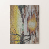 Puzzle Ann Hayes Painting Winter Scene Legpuzzel (Verticaal)